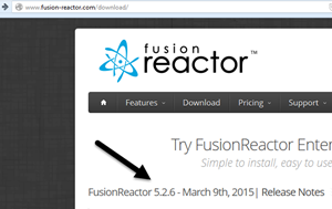 How to update FusionReactor