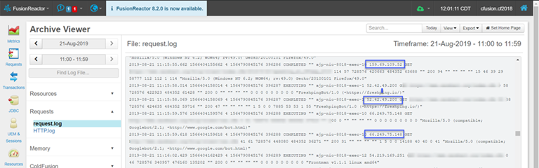 ip in logs